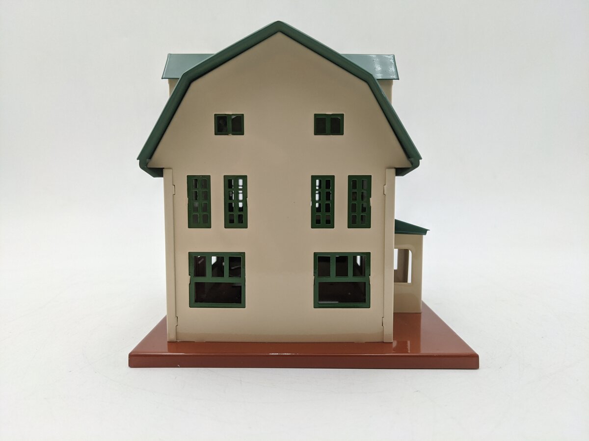 MTH 10-4010 O Scale #189 Ivory & Peacock Tinplate Villa EX