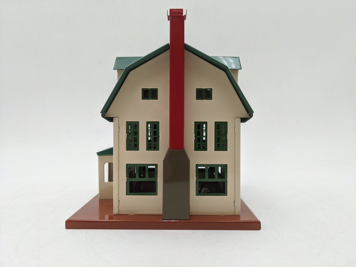 MTH 10-4010 O Scale #189 Ivory & Peacock Tinplate Villa EX
