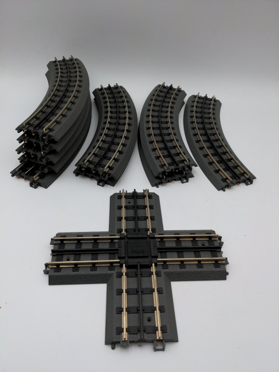 MTH O Gauge Assorted Track Sections [11] VG