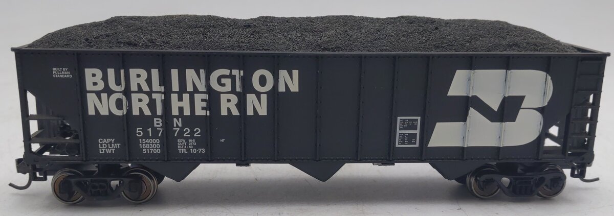 Life Like 8497 HO Burlington Northern 100 Ton Hopper #517722 EX/Box