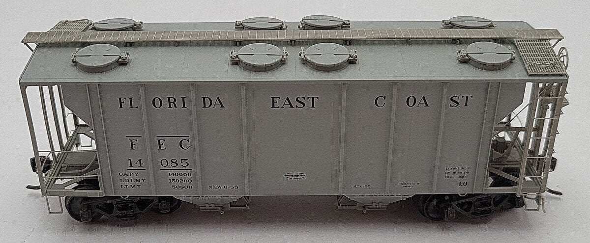 Kadee 8610 HO Scale FEC PS-2 Covered Hopper #14085 EX/Box