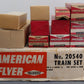 American Flyer 20540 Vintage S Missouri Pacific Merchandiser Freight Train Set EX/Box