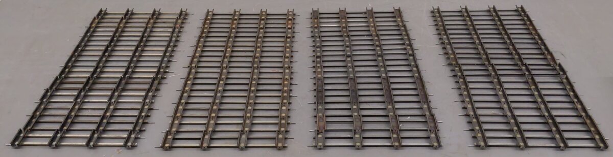 American Flyer 700 Vintage S Straight Track Sections (48) VG/Box