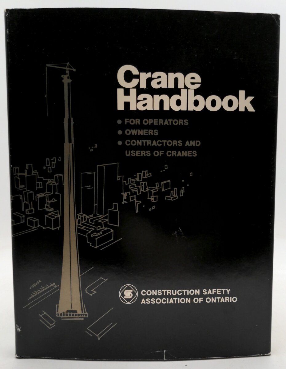 CSAO 9998474930 Crane Handbook First Edition by D.E. Dickie P. ENG EX