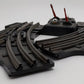 Lionel 042 O Gauge LH/RH Postwar Manual Control Switches (4) VG