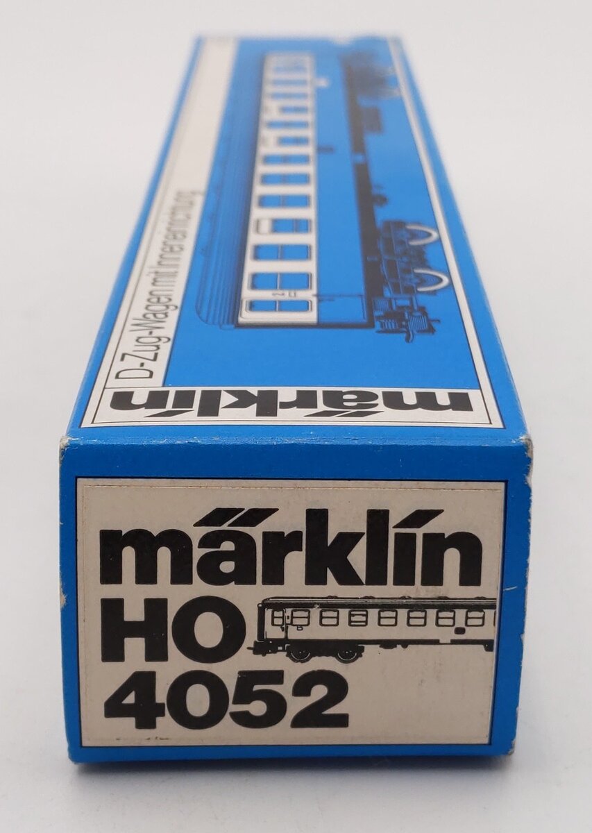Marklin 4052 HO DB 2nd Class Green Express Coach EX/Box