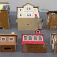 Custom Assorted O Scale Wooden Buildings [9]