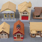 Custom Assorted O Scale Wooden Buildings [9]