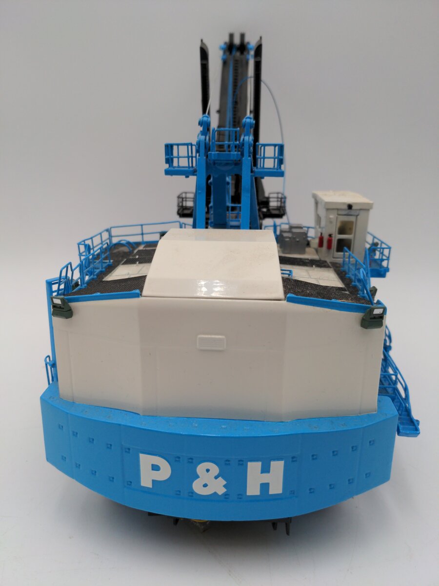 Sword 4100XPB 1:87 Cream & Blue Cable Mining Shovel VG