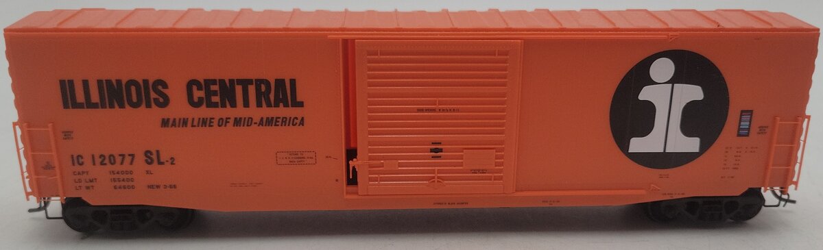 Kadee 9298 HO Scale Illinois Central Boxcar #12077 EX/Box