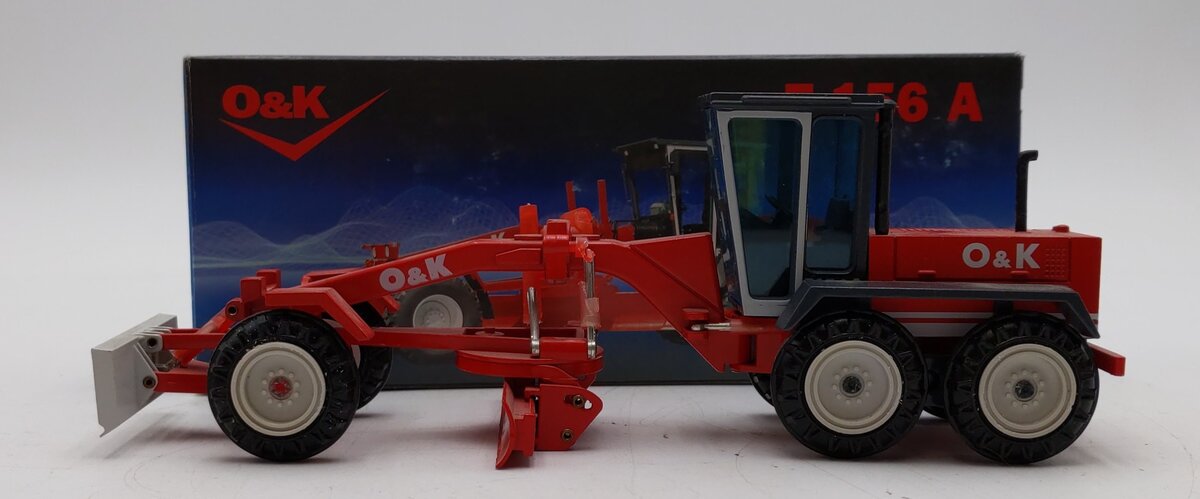 NZG 491 1:50 Scale Diecast O&K F156 A Grader EX/Box