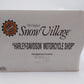 Dept 56 56.54886 Harley Davidson Motorcycle Shop EX/Box
