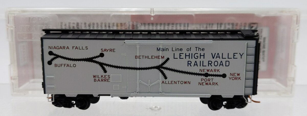 Micro-Trains MLT NSE 11-01 N Scale Lehigh Valley Rolling Billboard Boxcar NIB