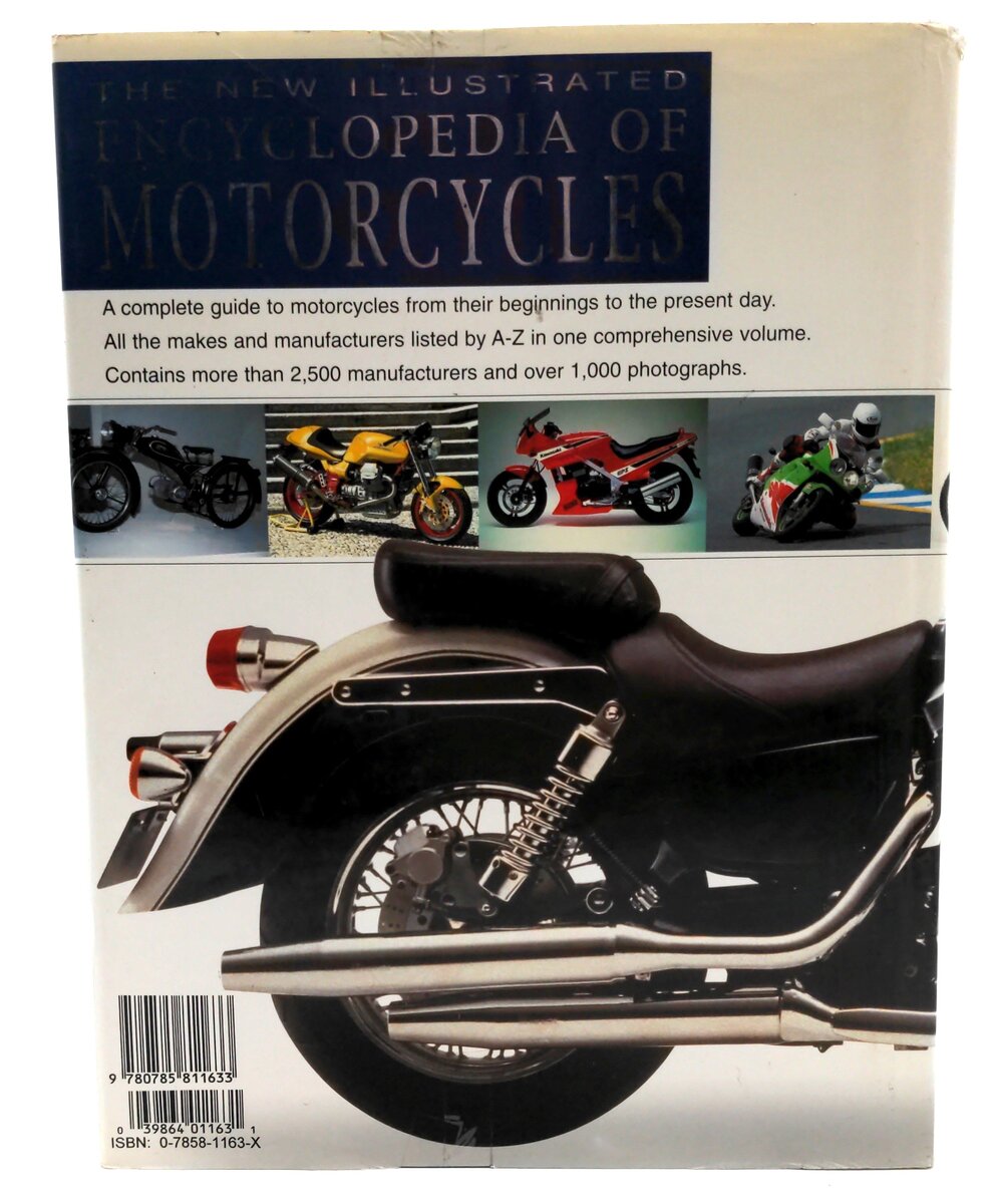 Chartwell Books Inc. 0-7858-1163-X Illustrated Encyclopedia of Motorcycles LN
