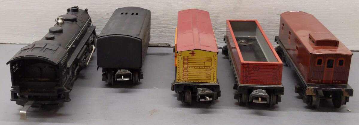 Lionel 1089 Vintage O Gauge 1938 Steam Freight Set VG/Box