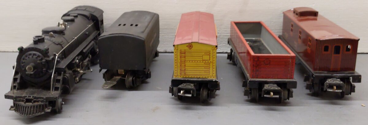 Lionel 1089 Vintage O Gauge 1938 Steam Freight Set VG/Box