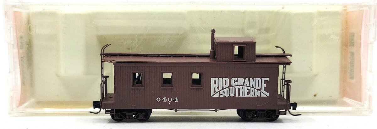 Micro-Trains 81500010 Nn3 Rio Grande Southern Caboose with Window Cupola #0404 LN/Box