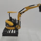 Caterpillar 303 1:22 Scale Yellow / Black CR Track Mini Excavator Diecast Model EX/Box