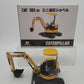Caterpillar 303 1:22 Scale Yellow / Black CR Track Mini Excavator Diecast Model EX/Box
