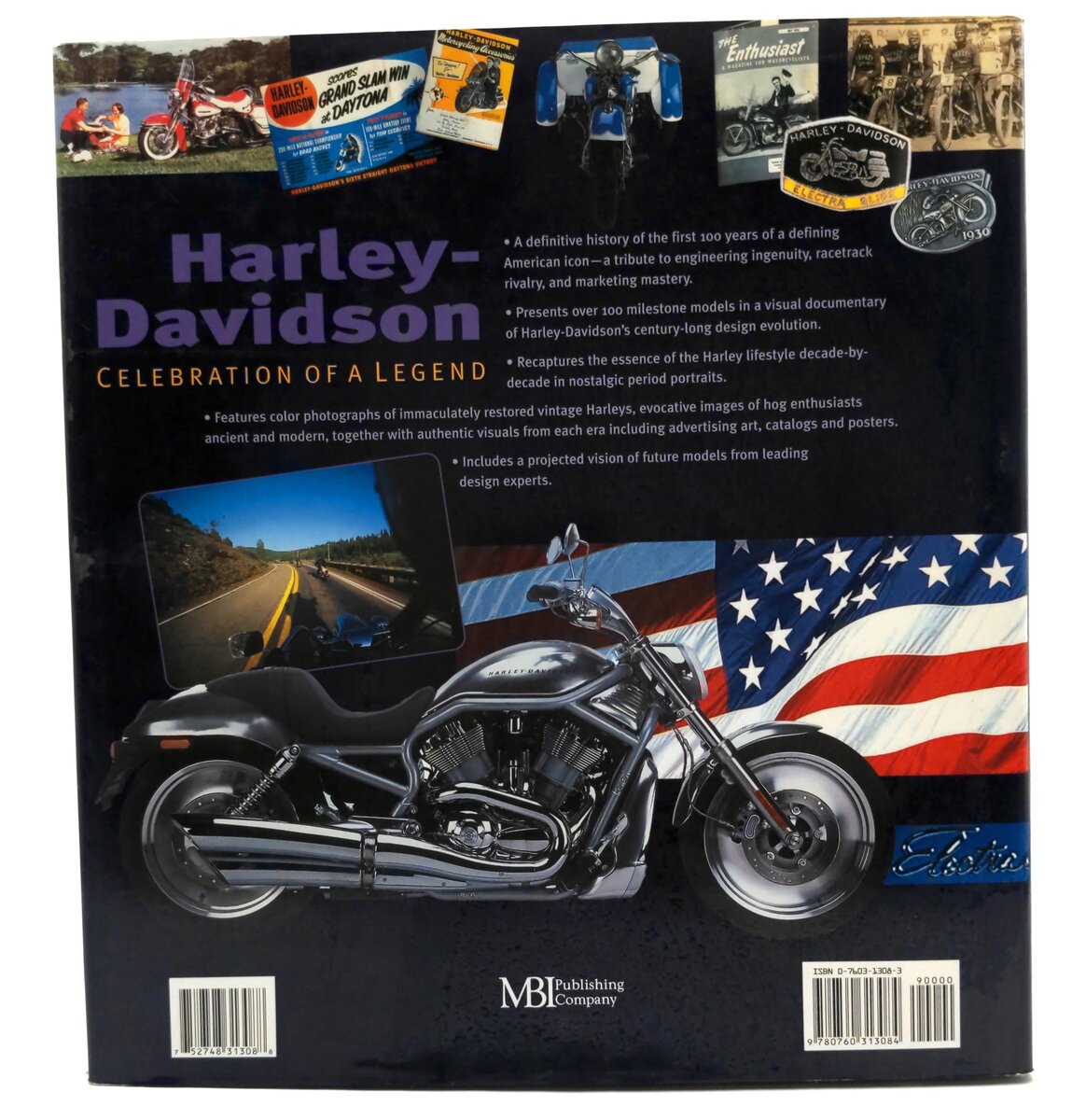 MBI 0-7603-1308-3 Harley Davidson Celebration of A Legend 100 Years - Rafferty LN