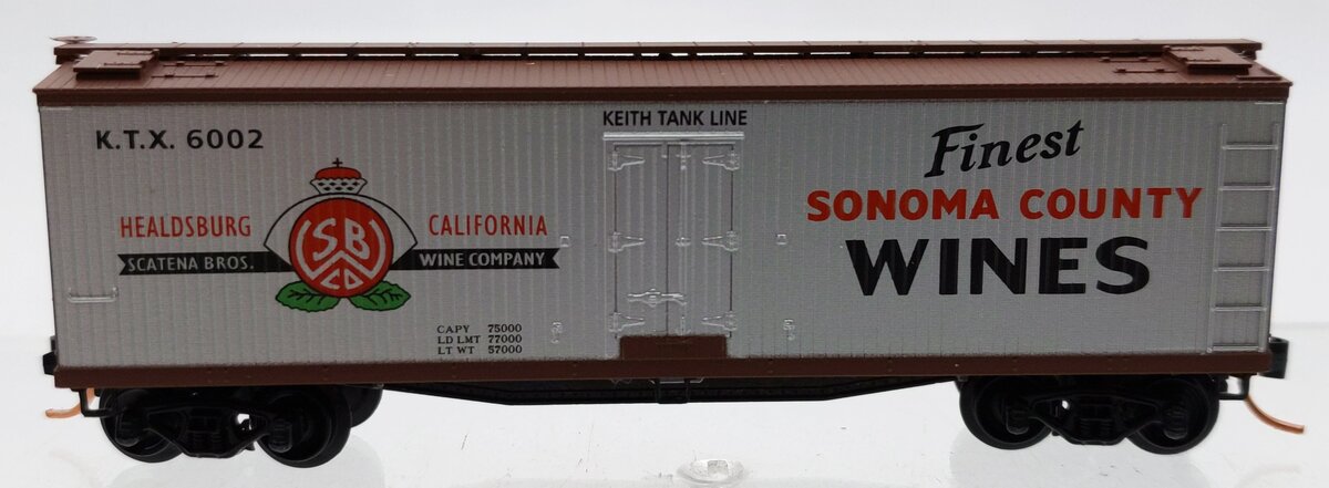 Micro-Trains 04900070 N Keith Tank Line 40' Double-Sheathed Wood Reefer #6002 EX/Box