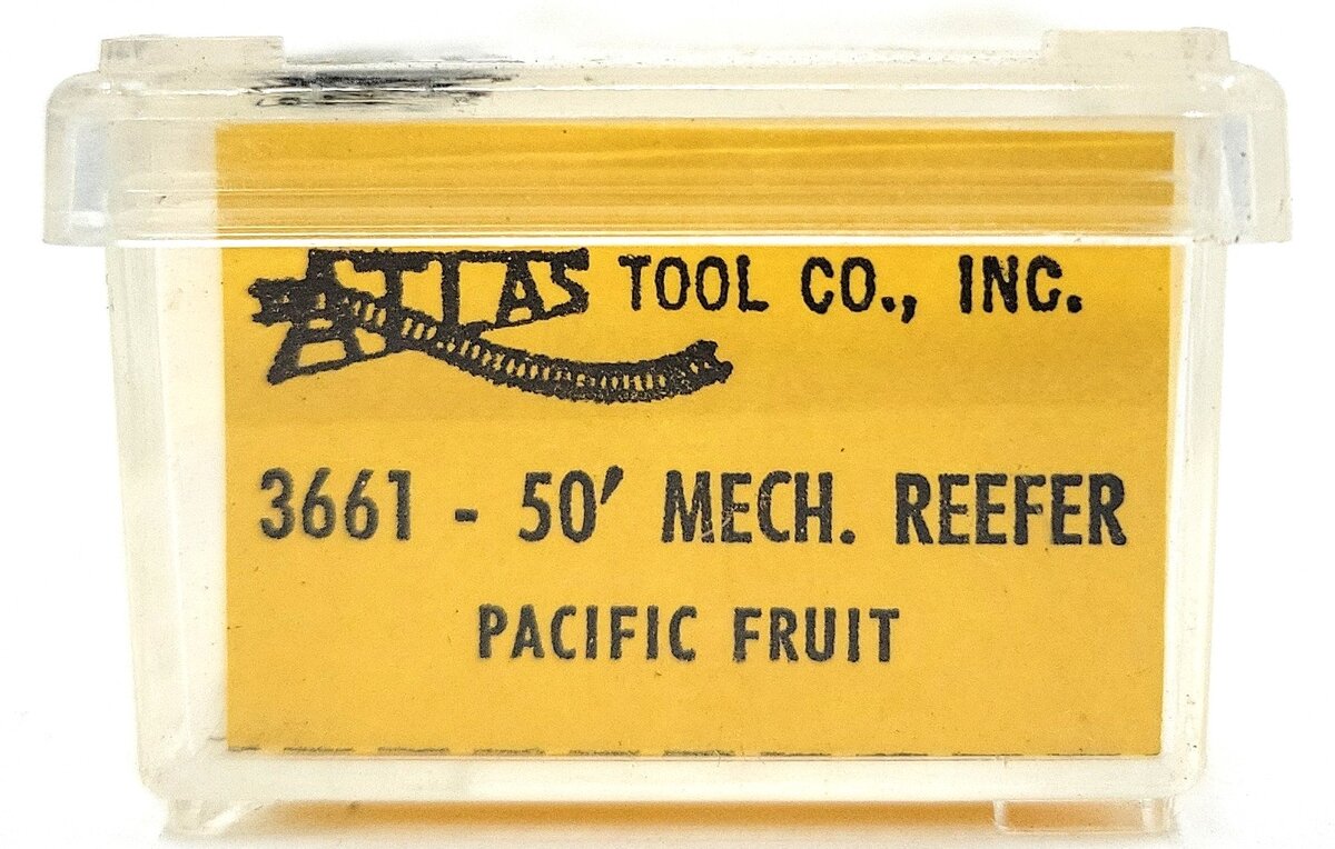 Atlas 3661 N Scale 50' Pacific Fruit Express Mechanical Reefer #300171 LN/Box