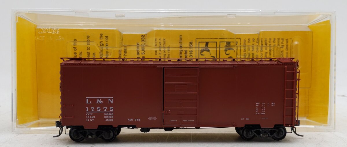 Kadee 4305 HO Scale L&N 40' PS-1 Boxcar #17575 EX/Box