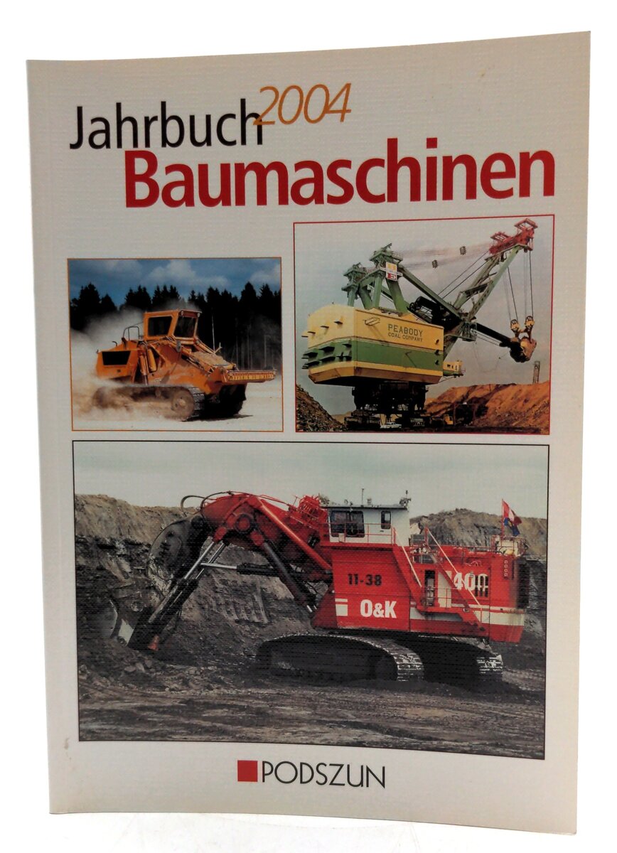 Podszun 3-86133-336-8 Jahrbuch Baumaschinen 2004 - Heinz-Herbert Cohrs LN