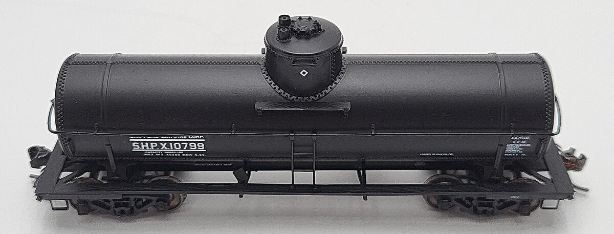InterMountain 46201-43 HO Scale S.H.P.X ACF Type 27 Gal Tank Car #10799 EX/Box