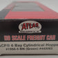 Atlas 1956-5 HO Scale Burlington Northern ACF 6-Bay Cylindrical Hopper #443063 EX/Box