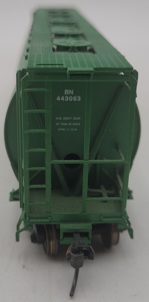 Atlas 1956-5 HO Scale Burlington Northern ACF 6-Bay Cylindrical Hopper #443063 EX/Box