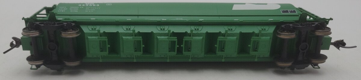Atlas 1956-5 HO Scale Burlington Northern ACF 6-Bay Cylindrical Hopper #443063 EX/Box