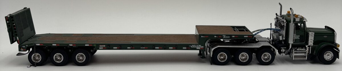 Sword Models SW2027-TES 1:50 Tesar Peterbilt 379 Trailer w/Nelson Ramp Trailer EX