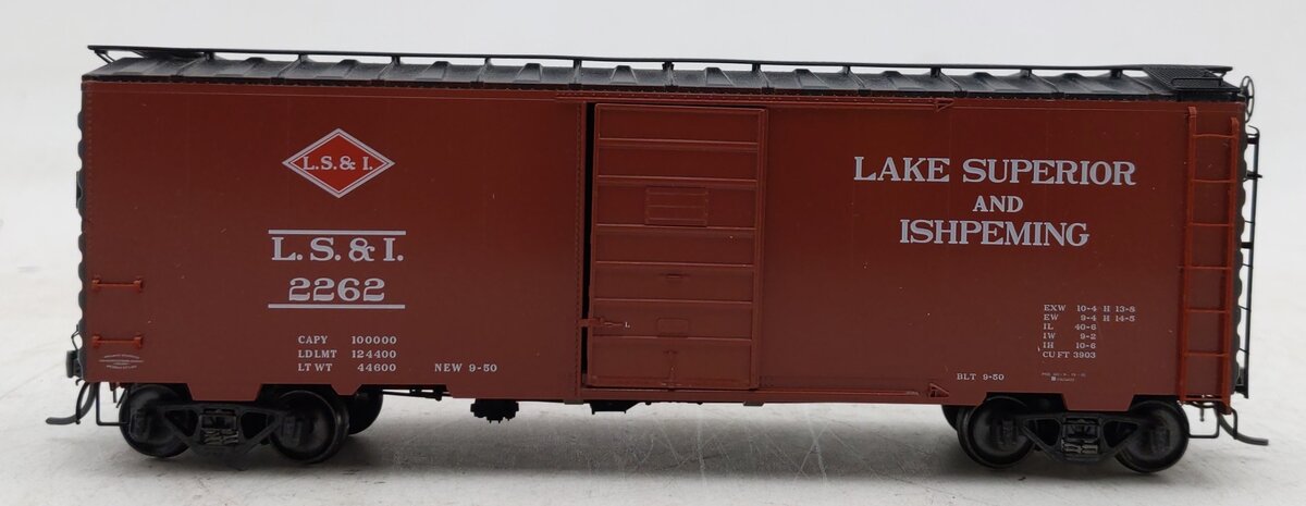 Kadee 4060 HO Scale LS&I 40' PS-1 Boxcar #2262 EX/Box