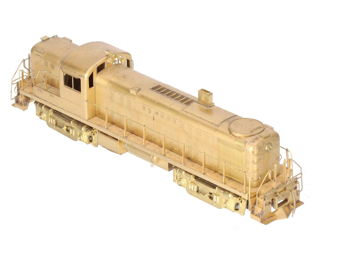 Alco Models D-123 HO BRASS RS-3 Diesel Locomotive - unpainted EX/Box