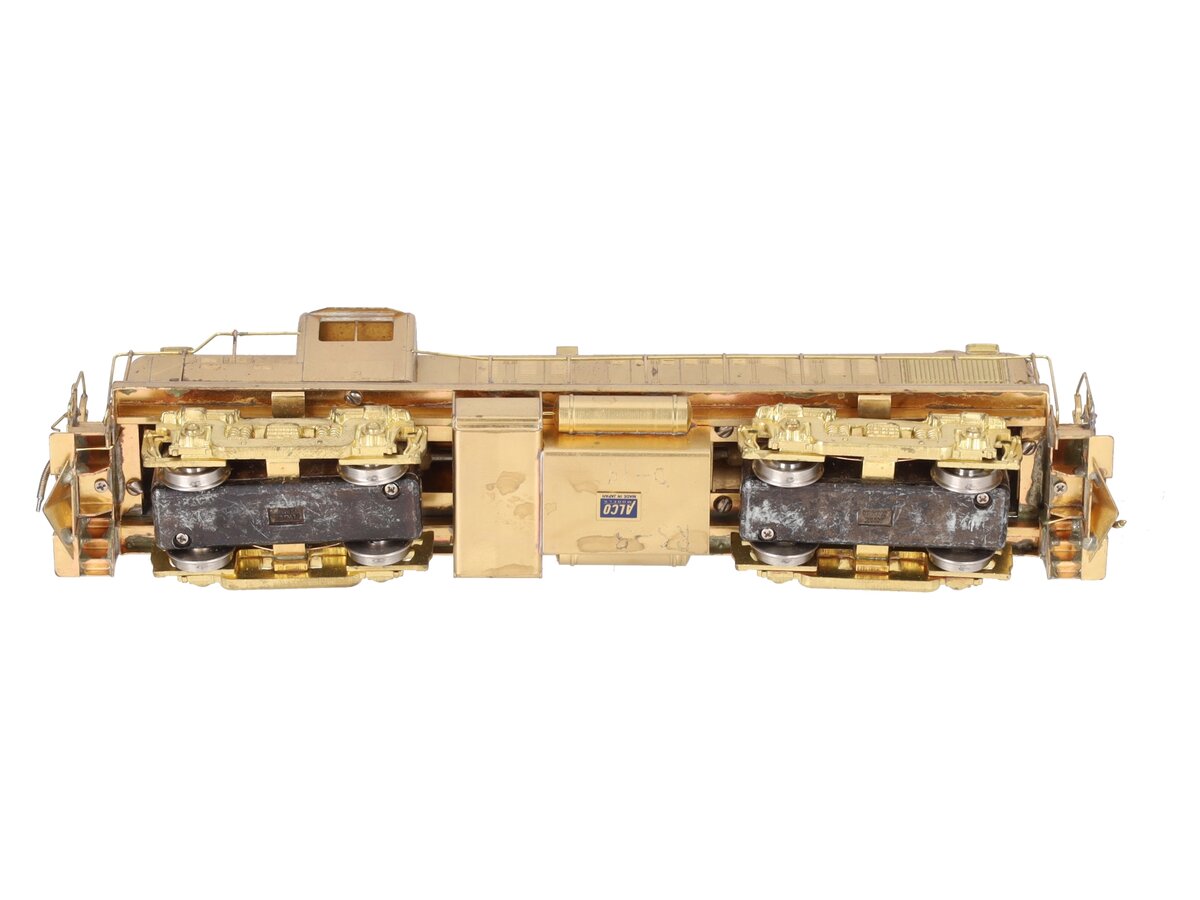 Alco Models D-123 HO BRASS RS-3 Diesel Locomotive - unpainted EX/Box