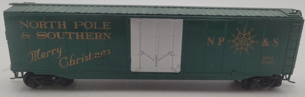 Bachmann HO Scale North Pole & Southern Boxcar #356097 EX/Box