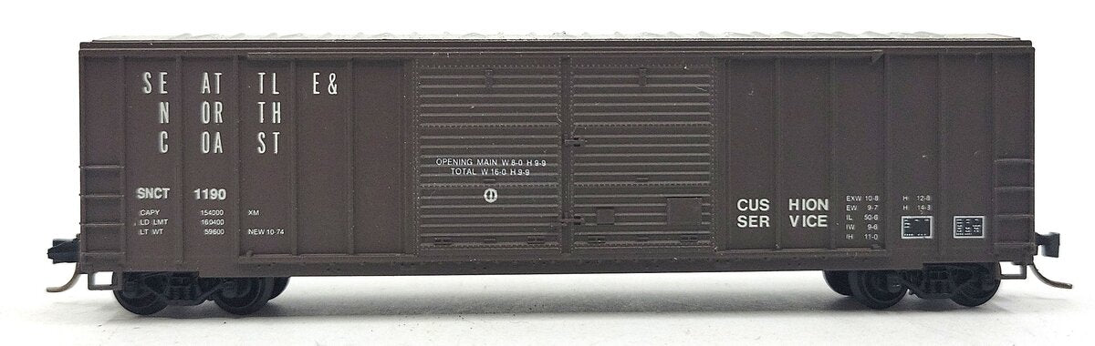 Roundhouse 8823 N Scale Seattle & North Coast Box Car EX