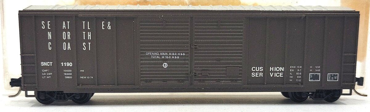 Roundhouse 8823 N Scale Seattle & North Coast Box Car EX