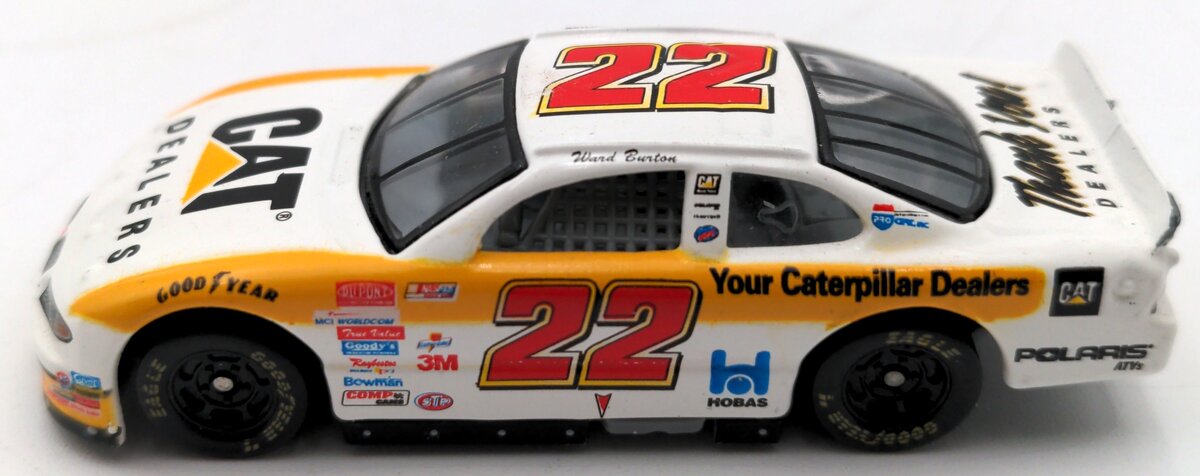 Racing Champions 91350 1:64 Diecast NASCAR 2000 Ward Burton #22 Pontiac Race Car EX