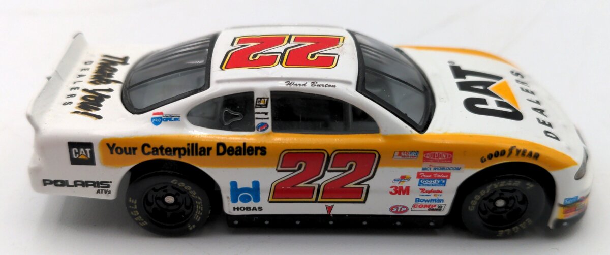 Racing Champions 91350 1:64 Diecast NASCAR 2000 Ward Burton #22 Pontiac Race Car EX