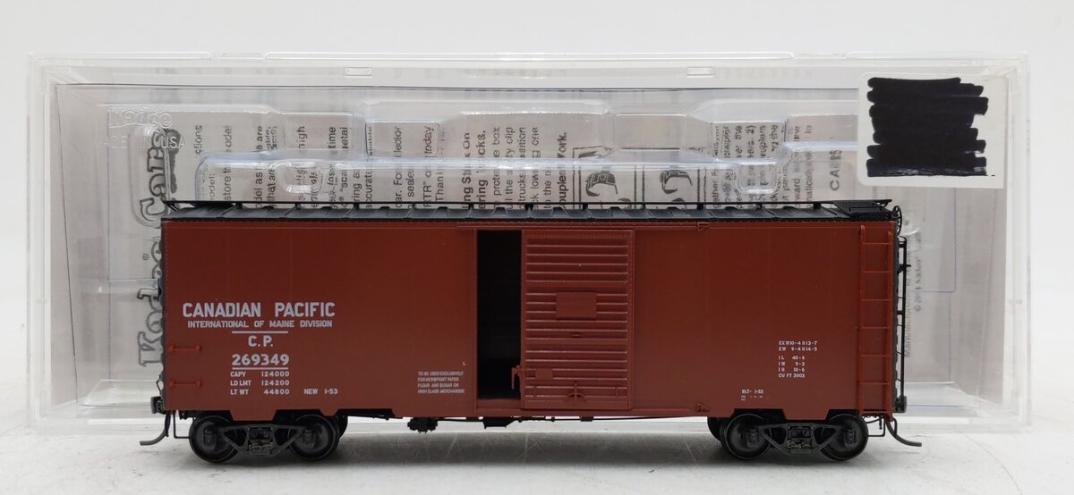 Kadee 4011 HO Canadian Pacific 40' PS-1 Single Door Boxcar #269349 EX/Box