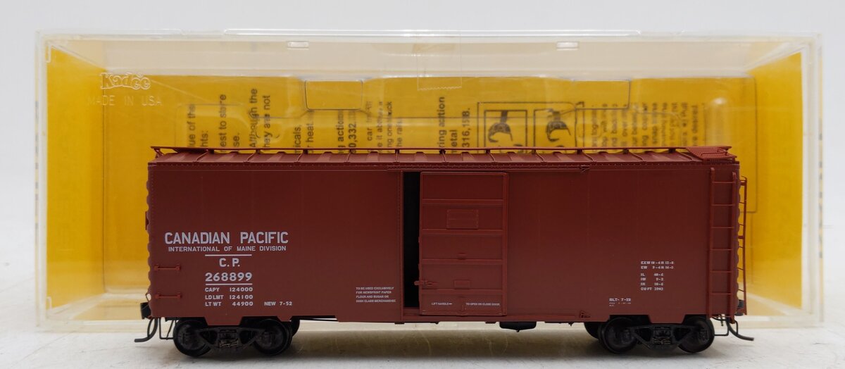 Kadee 4023 HO Canadian Pacific 40' PS-1 Standard Boxcar #268899 EX/Box