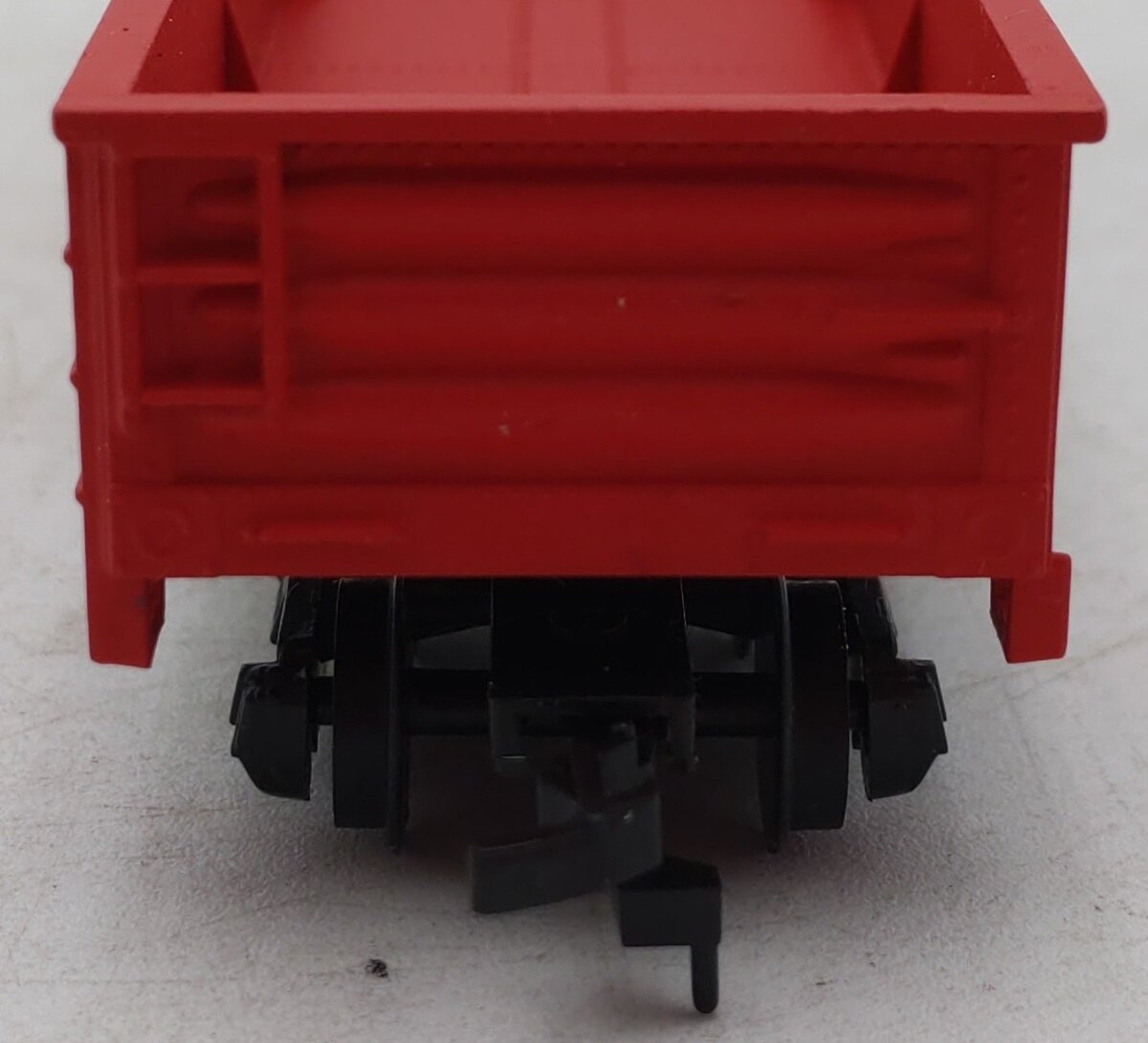 Bachmann 0941 HO Scale Train Red Burlington 42' Gondola Car Road # E3141 EX/Box