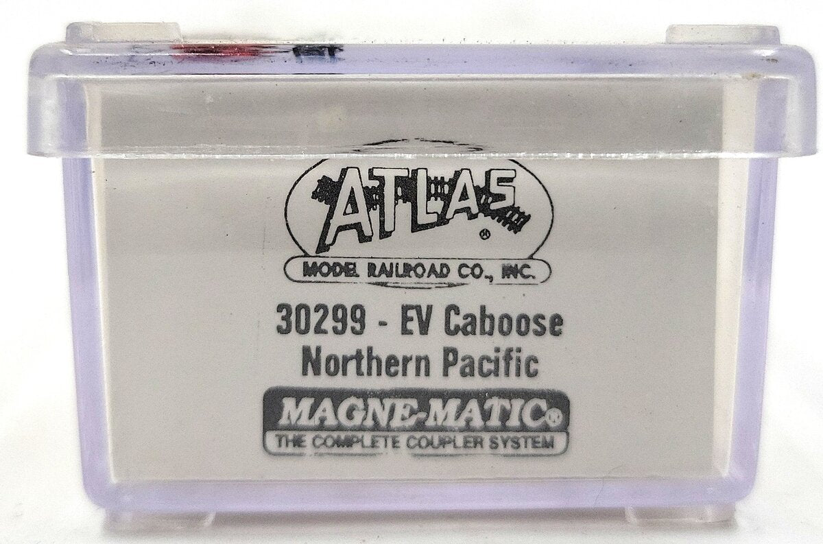 Atlas 30299 N Scale Northern Pacific Extended Vision Caboose #10409 LN/Box