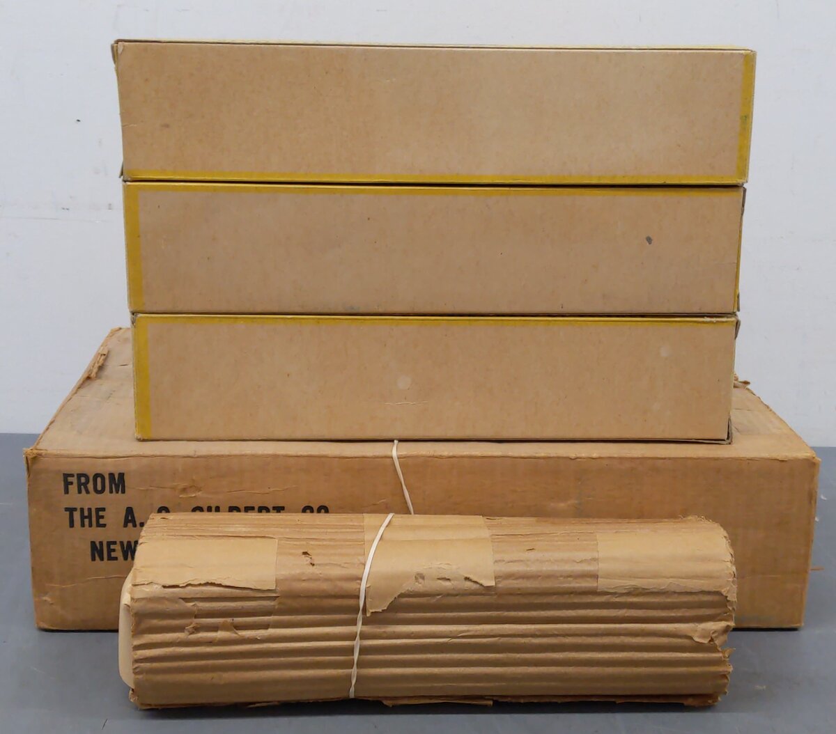 American Flyer K5434T VIntage S Silver Comet Diesel Passenger: 466 960 962 963 VG/Box