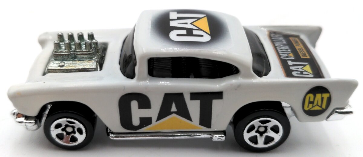 Mattel 1976 1:64 Scale Diecast CAT '57 Chevy Bel Air Gasser NEW