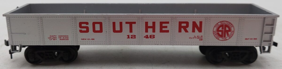 Bachmann 43-1002-04 HO Scale Southern Railway 42' Steel Gondola #1246 EX/Box
