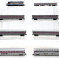 Trix & Other N Assorted Amtrack Diesel Ph. III Superliner Passenger Set [8] VG