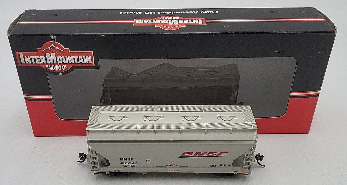 InterMountain 46537-03 HO Scale Burlington Northern Santa Hopper Car #405947 LN/Box